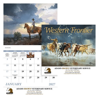 Good Value™ Western Frontier - Stapled Calendar